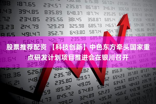 股票推荐配资 【科技创新】中色东方牵头国家重点研发计划项目推进会在银川召开